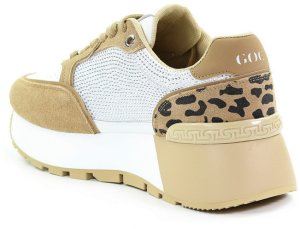 GOE Damskie sneakersy brązowe RR2N4070 BROWN 36 6