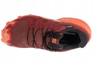Buty trailowe damskie Salomon Speedcross 6 GTX - rum/red/clay 3