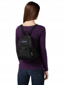 JanSport Half Pint Backpack EK0A5BAIN55 EK0A5BBIN55 Czarne One size 7