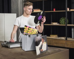 Walizka na płyty winylowe Power Dynamics RC80 one size 7