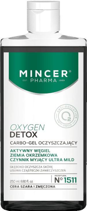 Mincer Pharma Oxygen Detox Carbo-gel oczyszczający nr 1511 250ml 1