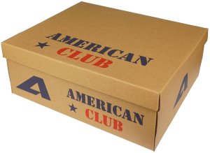 Męskie obuwie przejściowe American Club MCY-110BL czarne 42 7