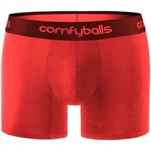 Bokserki termoaktywne Comfyballs Long Performance - plasma red 1