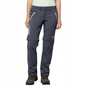Jack Wolfskin Overland Zip Away Pants W 1506133-1388 Granatowe 34 2