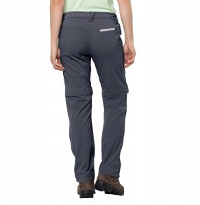 Jack Wolfskin Overland Zip Away Pants W 1506133-1388 Granatowe 38 3