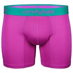 Bokserki termoaktywne Comfyballs Long Performance - neon purple 1
