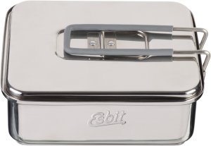 Kuchenka turystyczna Esbit Solid Fuel Cookset 1100 ml - steel 2