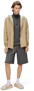 Rains płaszcz przeciwdeszczowy unisex FISHTAIL JACKET W3 18010 24 SAND XL 2