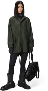 Rains płaszcz przeciwdeszczowy unisex FISHTAIL JACKET W3 18010 03 GREEN M 2