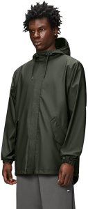 Rains płaszcz przeciwdeszczowy unisex FISHTAIL JACKET W3 18010 03 GREEN M 3