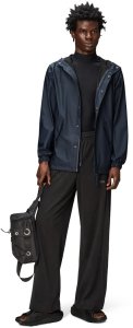 Rains płaszcz przeciwdeszczowy unisex FISHTAIL JACKET W3 18010 47 NAVY M 3