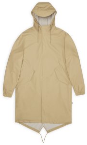 Rains płaszcz przeciwdeszczowy unisex FISHTAIL PARKA W3 18140 24 SAND XS 1
