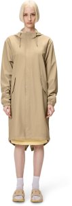 Rains płaszcz przeciwdeszczowy unisex FISHTAIL PARKA W3 18140 24 SAND L 2