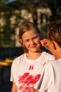 Dziecięca Koszulka Poland Fan Junior  rozmiar 158 5