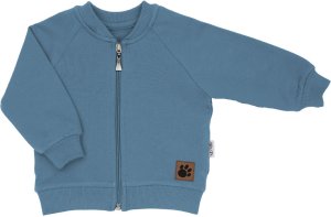 Bluza dresowa rozpinana dla chłopca morski  Nicol Eddy 80 1