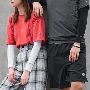 Rękawki przeciwsłoneczne kolarskie rowerowe z filtrem UPF50+ 3 szt. - czarne Rękawki przeciwsłoneczne kolarskie rowerowe z filtrem UPF50+ 3 szt. - czarne 3