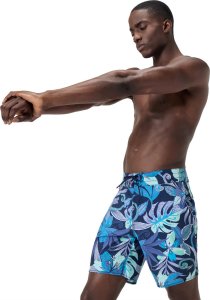 Speedo Męskie Szorty Print Brdshrt 18" ognista czerwień/biały/francuski niebieski rozmiar 36 6