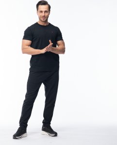 Męskie Spodnie Hifi  fiery red/white/french blue rozmiar M 8