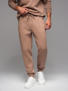 Komplet dresowy dla par UNISEX w stylu athleisure ze spodniami i bluzą - brązowy V16 Z109 XL/XXL 6