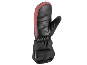 LEKI RĘKAWICE Nevio Junior Mitt black rose 4.0 2