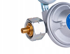 Reduktor gazowy z manometrem 37mbar 1,5kg/h (50) 2