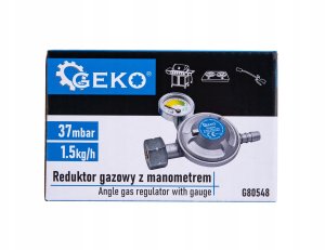 Reduktor gazowy z manometrem 37mbar 1,5kg/h (50) 4