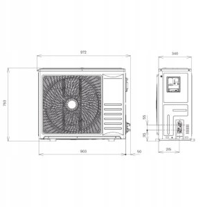 Hisense | AHM-080HCDSAA | Hi-Therma 8 kw heat pump Split type Indoor unit 8