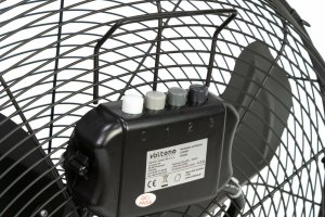 VOLTENO FAN-CIRCULATOR FLOOR BLACK 100W 3
