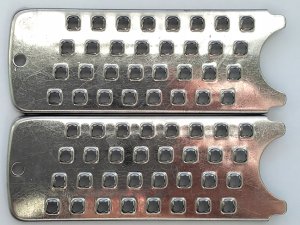 KNIVES FOR SHREDDER MIGIRIS 2PCS 1