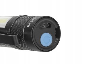 Latarka mini – taktyczna LED COB 10W 500mAh 500lm IPX5 – kartonik wystawowy (12/96) 5