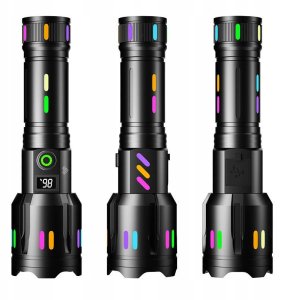 Latarka Medialove Latarka dalekosiężna M3P LED 6800mAhZoom 2