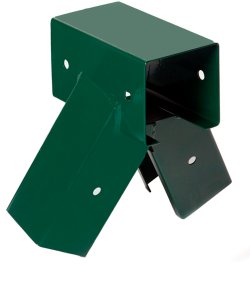 Łącznik Huśtawki Kwadratowy Zielony Kąt 100 9x9cm 1