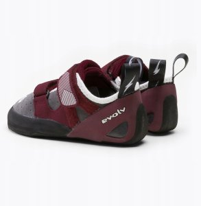 Buty wspinaczkowe Evolv Elektra - grey/merlot 2