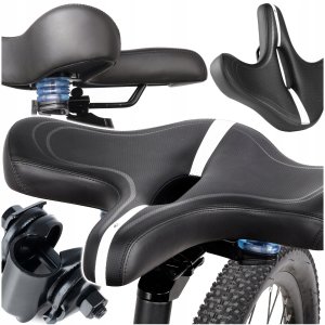 L78B SIODEŁKO ROWEROWE DUŻE SZEROKIE 13