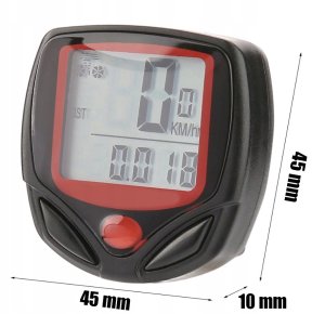 K455 LICZNIK ROWEROWY LCD 11