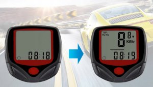 K455 LICZNIK ROWEROWY LCD 6