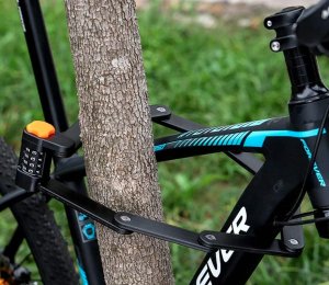 L47K ZAMEK ROWEROWY ZAPIĘCIE SKŁADANE     SZYFR 7