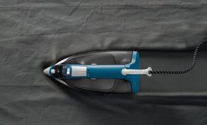 Rowenta EFFECTIVE 2, Dry & Steam iron, Stainless Steel soleplate, Black, Blue, White, Side, Tip, 122 mm, 286 mm 6