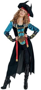 Strój dla dorosłych morska Piratka rozm. M 1