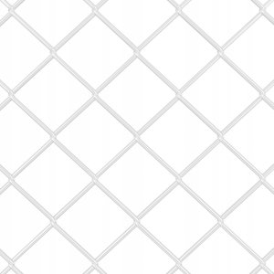 vidaXL Ogrodzenie z siatki łańcuchowej z 7 słupkami flanszowymi 1x10 m stal ocynkowana 9