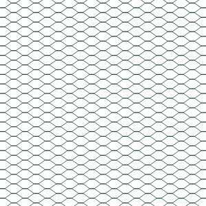 vidaXL Ogrodzenie heksagonalne Zielone 0.6x10 m Stal, Słupki ogrodzeniowe 7 szt. Zielone 32 mm 100 cm Stal ocynkowana 2