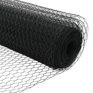 vidaXL Płot sześciokątny Szary 0.5x10 m Stal, Słupki ogrodzeniowe 7 szt. Szare 32 mm 100 cm Stal ocynkowana 5