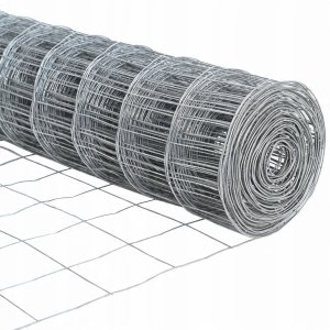 vidaXL Ogrodzenie euro 1,5x10 m stal ocynkowana 7