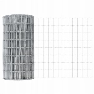 vidaXL Ogrodzenie Euro 0.4x50 m Stal ocynkowana 4