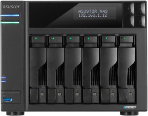 Serwer plików Asustor LOCKERSTOR 6 AS6706T 6-bay, Intel Celeron N5105 Czterordzeniowy 2.0GHz, 16GB RAM DDR4. 4x M.2 PCIe (NVMe), 2x 2.5 GbE. 2x USB 3.2. HDMI 2.0b, 1x PCIe 1