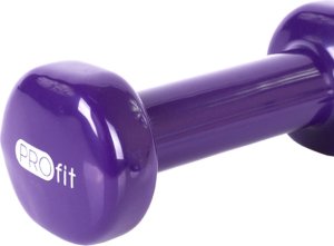Hantel winylowy Profit 0,75 kg fioletowy DK 4102 3