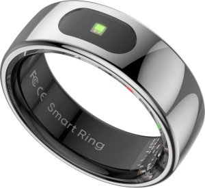 Smart RING PRO srebrny, pomiar stresu, t�tno, monitorowanie snu, roz. 13, Powerton 3