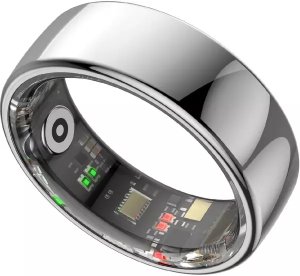 Smart Ring Powerton Pro r. 8 Srebrny (WPSR08-S8) 2