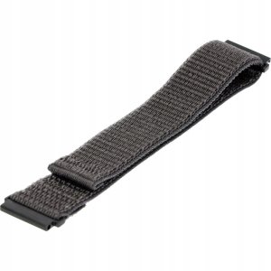Fixed | Sporty Strap with Quick Release 20mm for Smartwatch | 160-210 mm | Dark gray | Nylon 2