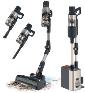 Cecotec Conga Rockstar 5500 Hurricane Station Flex Odkurzacz pionowy ze stacją czyszczącą 1